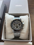Seiko Spirit Chronograph - Sunburst Blue Dial