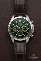 Seiko Spirit Chronograph - Emerald Green Dial