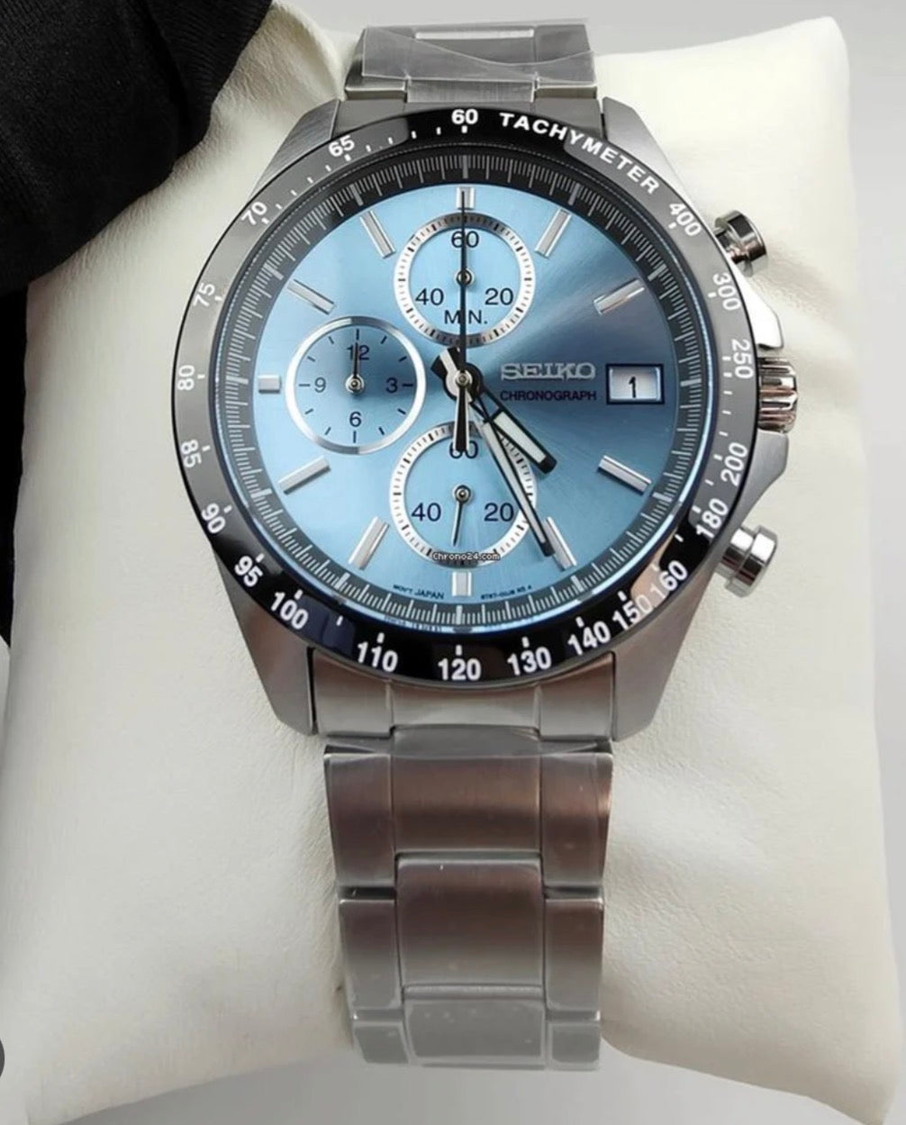 Seiko Spirit Chronograph - Ice Blue Dial
