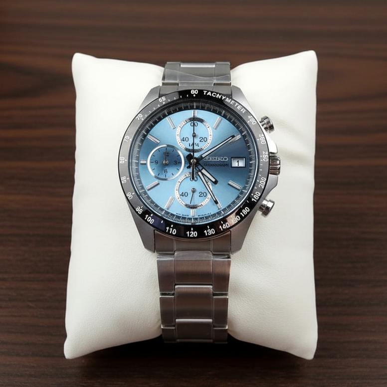 Seiko Spirit Chronograph - Ice Blue Dial